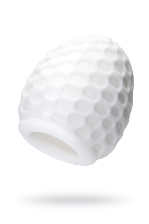 Яйцо TOYFA A-Toys Pufl, белый, 6 см d 2.7