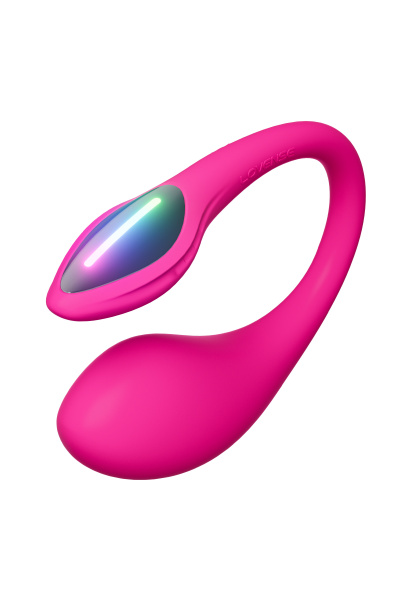 Виброяйцо LOVENSE Lush mini (bullet vibrator), силикон, розовый